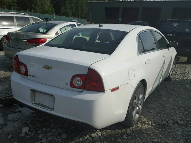 1G1ZH57BX9F205302 - 2009 CHEVROLET MALIBU 1LT 白色 照片 4