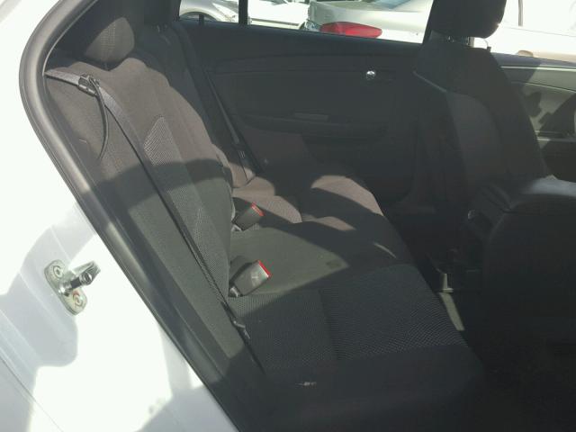 1G1ZH57BX9F205302 - 2009 CHEVROLET MALIBU 1LT 白色 照片 6