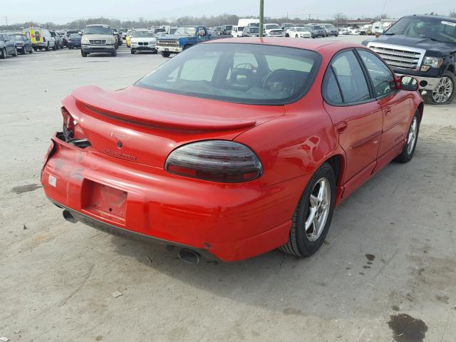 1G2WP52K52F170165 - 2002 PONTIAC GRAND PRIX Qırmızı foto 4