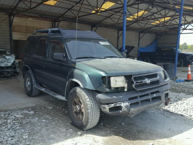 5N1ED28T8YC558012 - 2000 NISSAN XTERRA GREEN photo 1