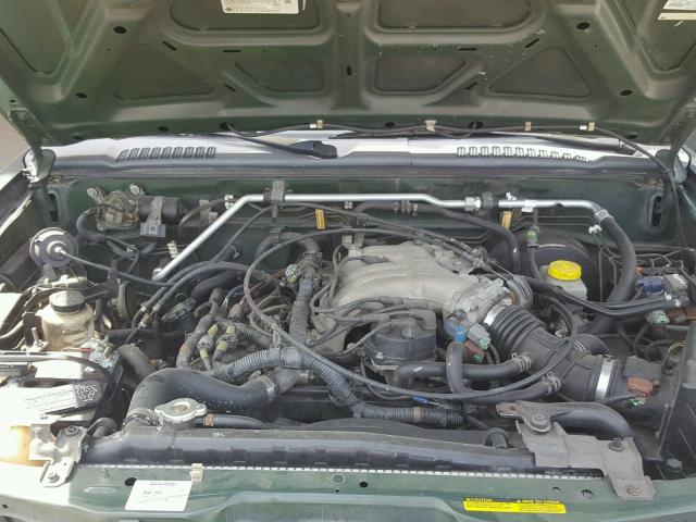 5N1ED28T8YC558012 - 2000 NISSAN XTERRA GREEN photo 7