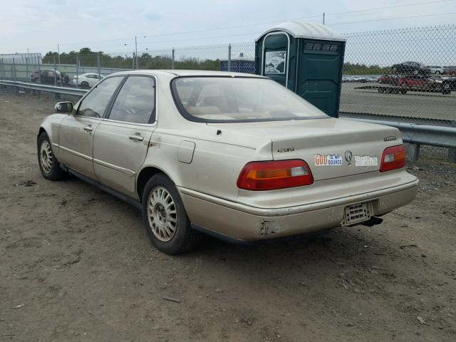 JH4KA7660PC003174 - 1993 ACURA LEGEND L GOLD photo 3