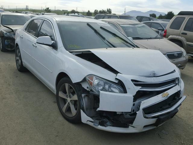 1G1ZC5E03CF281399 - 2012 CHEVROLET MALIBU 1LT WHITE photo 1