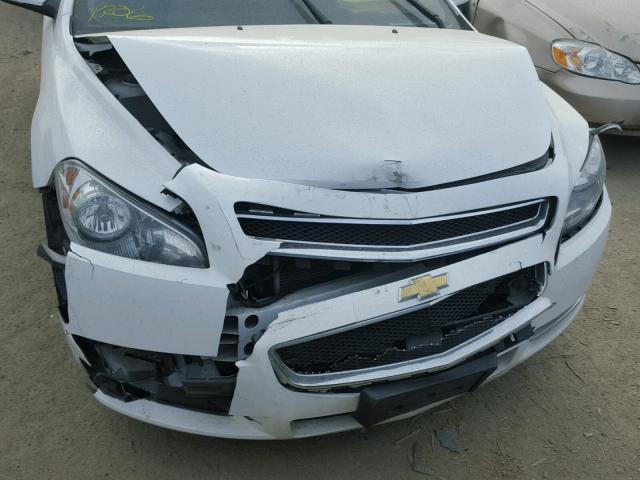 1G1ZC5E03CF281399 - 2012 CHEVROLET MALIBU 1LT WHITE photo 7