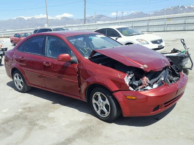 KL5JD56Z27K539719 - 2007 SUZUKI FORENZA BA RED photo 1