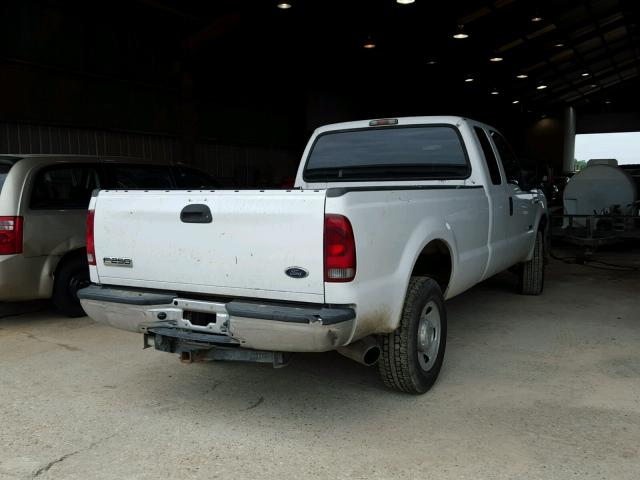 1FTSX21P66ED47954 - 2006 FORD F250 SUPER WHITE photo 4