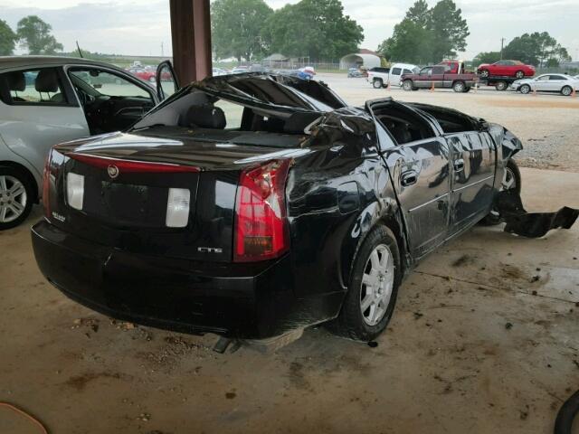 1G6DP567750192655 - 2005 CADILLAC CTS HI FEA BLACK photo 4