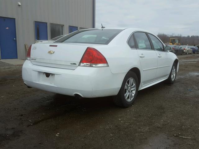 2G1WA5E30C1239640 - 2012 CHEVROLET IMPALA LS WHITE photo 4