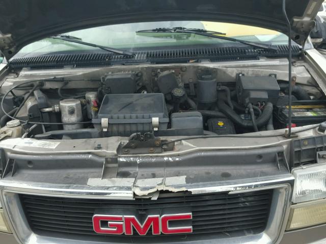 1GKDM19W11B521211 - 2001 GMC SAFARI XT BROWN photo 7