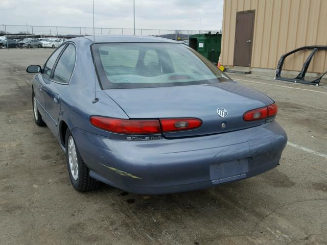 1MEFM50U1XG644864 - 1999 MERCURY SABLE GS GRAY photo 3