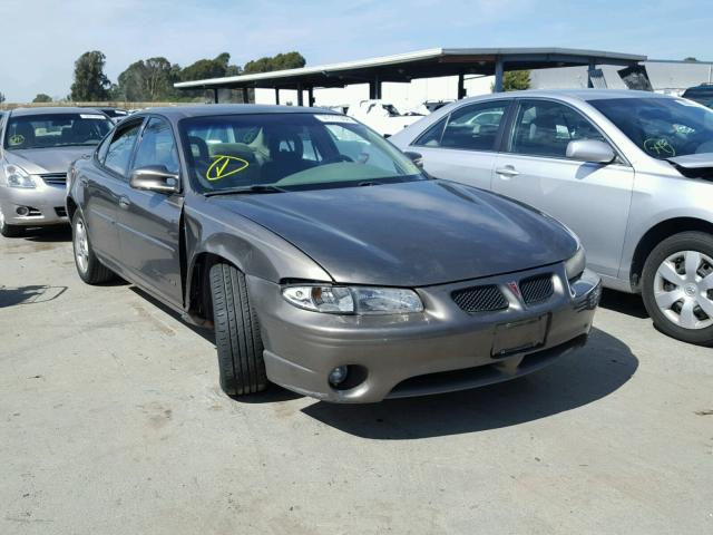 1G2WK52J01F174113 - 2001 PONTIAC GRAND PRIX CHARCOAL photo 1