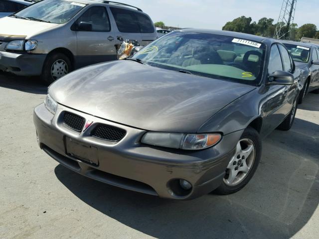 1G2WK52J01F174113 - 2001 PONTIAC GRAND PRIX CHARCOAL photo 2
