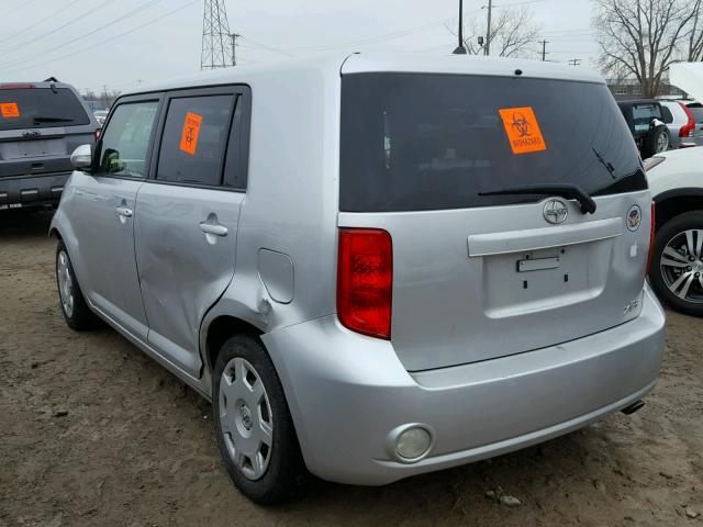 JTLKE50E281015483 - 2008 TOYOTA SCION XB Gümüş foto 3