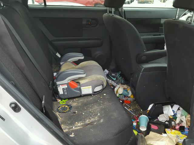 JTLKE50E281015483 - 2008 TOYOTA SCION XB Gümüş foto 6