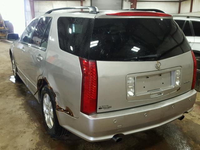 1GYEE637060169442 - 2006 CADILLAC SRX GRAY photo 3