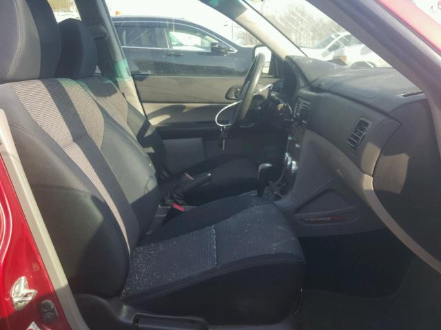 JF1SG66608H700008 - 2008 SUBARU FORESTER S 红色 照片 5