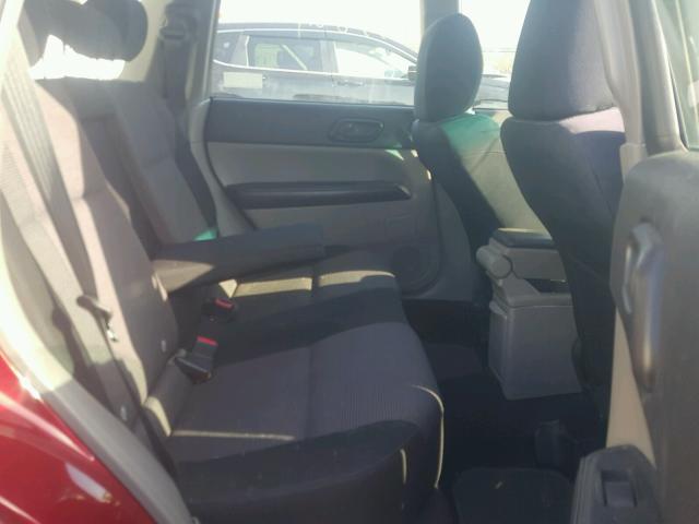 JF1SG66608H700008 - 2008 SUBARU FORESTER S 红色 照片 6