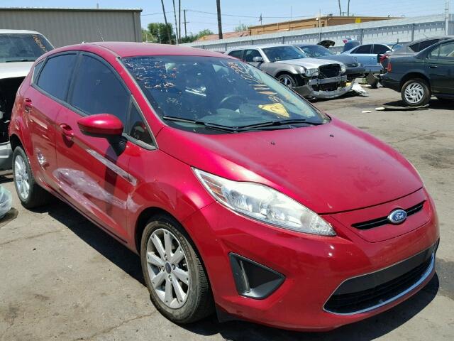 3FADP4EJ7BM140784 - 2011 FORD FIESTA SE RED photo 1