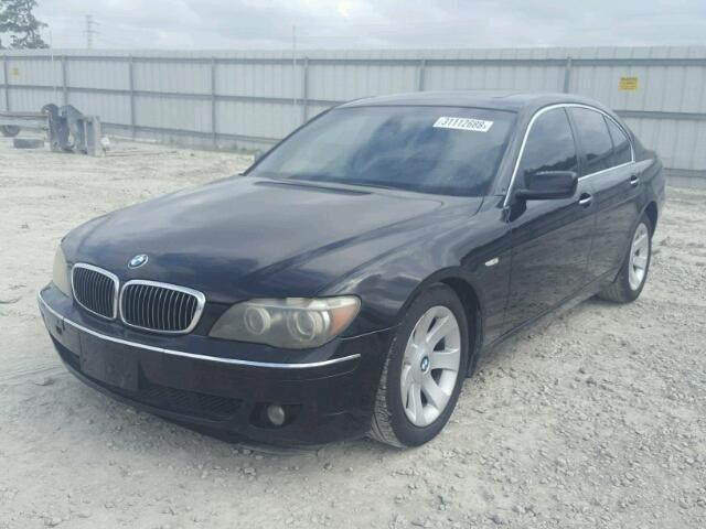 WBAHL83556DT00180 - 2006 BMW 750 I BLACK photo 2