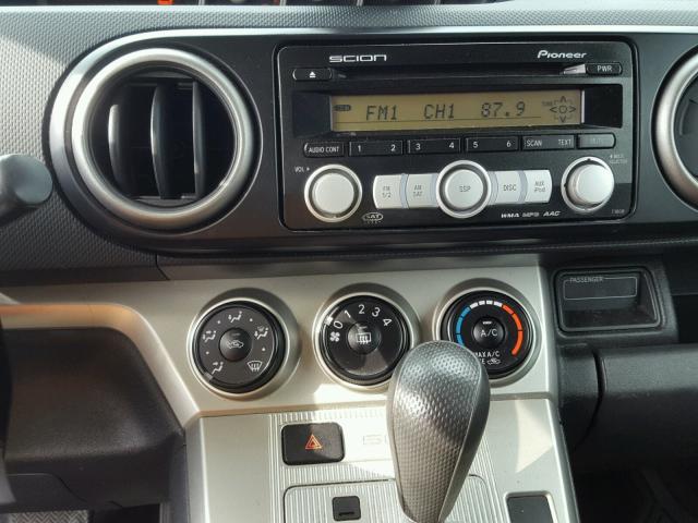 JTLKE50E791079942 - 2009 TOYOTA SCION XB BLACK photo 9