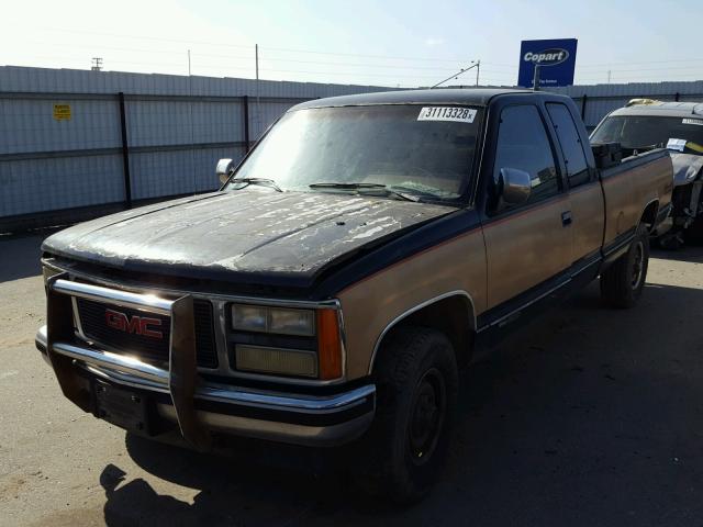 2GTEK19K1L1517732 - 1990 GMC SIERRA K15 TWO TONE photo 2