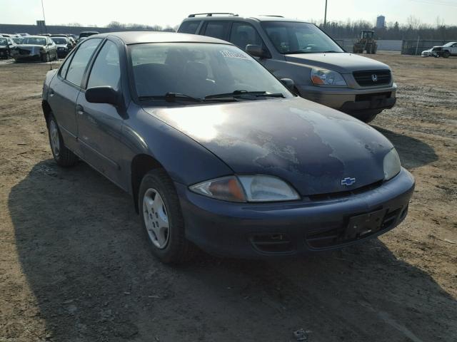 1G1JC524517332610 - 2001 CHEVROLET CAVALIER B BLUE photo 1