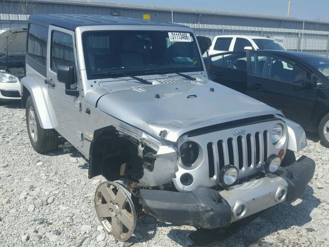1C4AJWBG5CL134603 - 2012 JEEP WRANGLER S SILVER photo 1