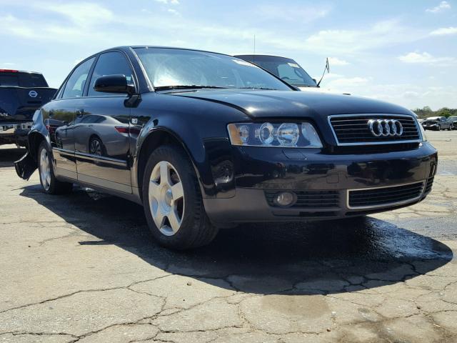 WAUJC68E94A059429 - 2004 AUDI A4 1.8T BLACK photo 1