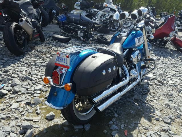 1HD1JDV17FB023877 - 2015 HARLEY-DAVIDSON FLSTN SOFT BLUE photo 4