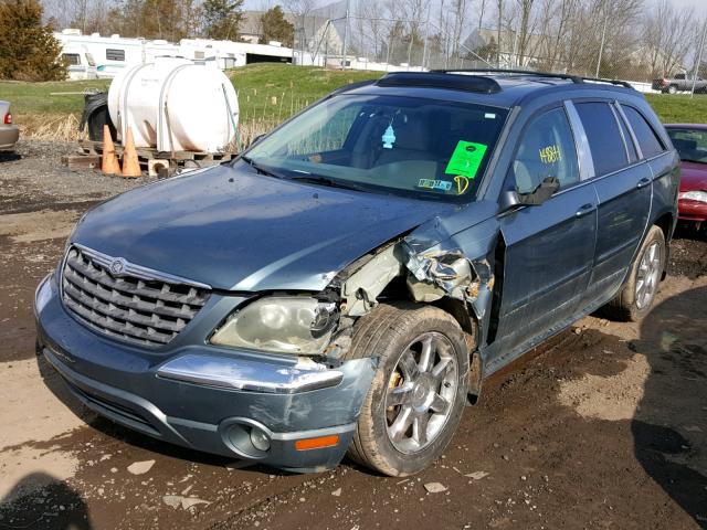 2A8GF78476R864922 - 2006 CHRYSLER PACIFICA L TEAL photo 2