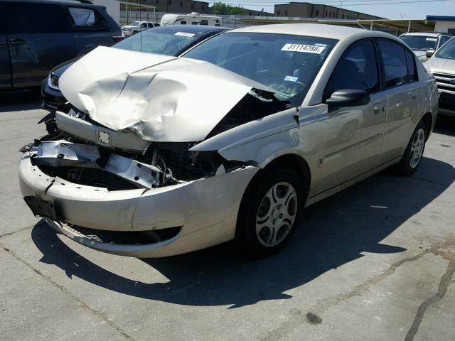 1G8AJ52F54Z228409 - 2004 SATURN ION LEVEL GOLD photo 2