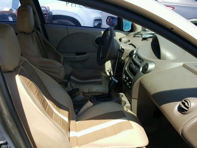 1G8AJ52F54Z228409 - 2004 SATURN ION LEVEL GOLD photo 5