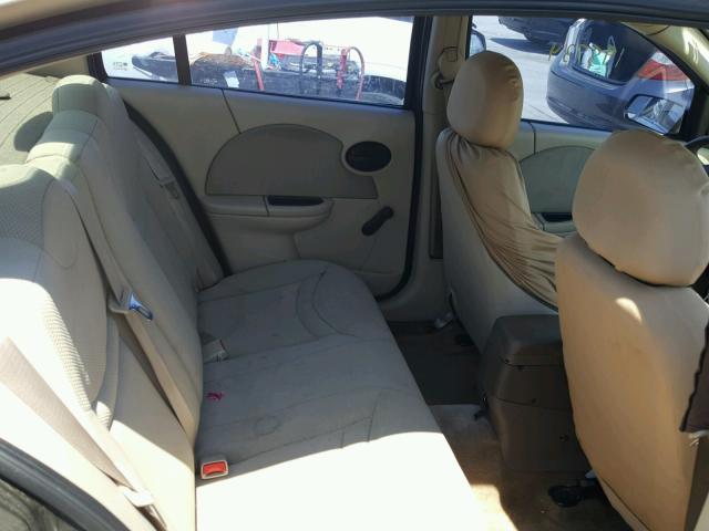 1G8AJ52F54Z228409 - 2004 SATURN ION LEVEL GOLD photo 6