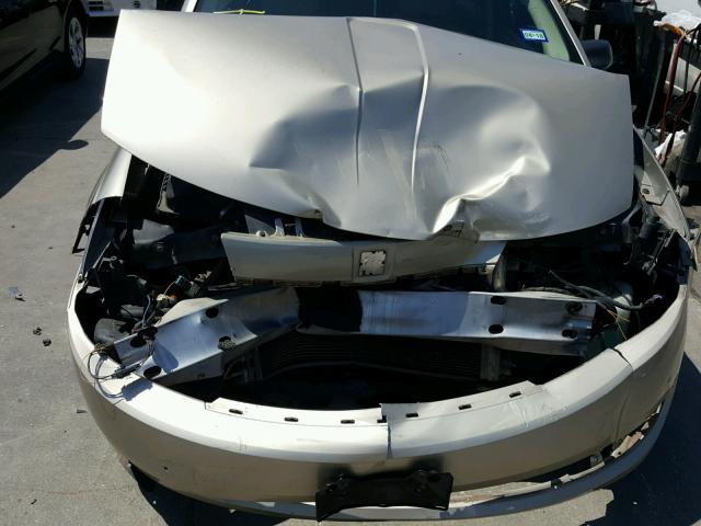 1G8AJ52F54Z228409 - 2004 SATURN ION LEVEL GOLD photo 7