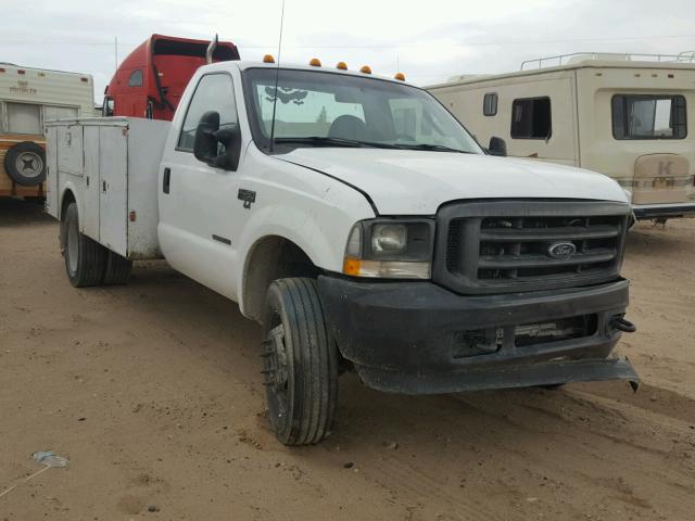 1FDXF47F33EA65863 - 2003 FORD F450 SUPER WHITE photo 1