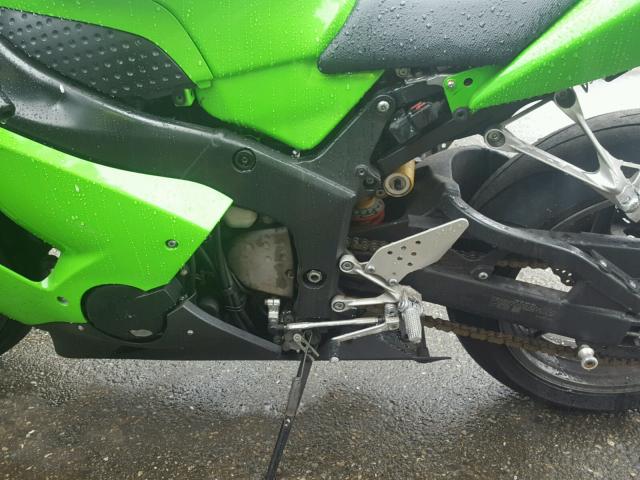 JKBZXJC176A048181 - 2006 KAWASAKI ZX636 C1 GREEN photo 7