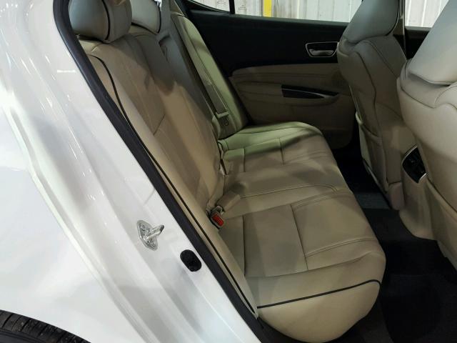 19UUB2F5XJA004290 - 2018 ACURA TLX TECH WHITE photo 6