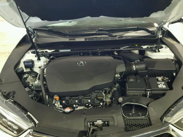 19UUB2F5XJA004290 - 2018 ACURA TLX TECH WHITE photo 7