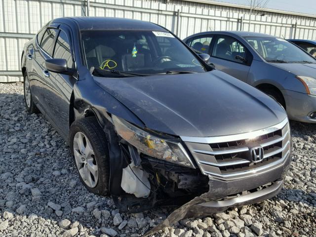 5J6TF2H53AL005744 - 2010 HONDA ACCORD CRO GRAY photo 1