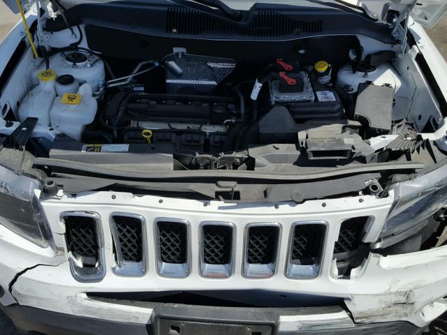 1C4NJCBA2GD688709 - 2016 JEEP COMPASS SP WHITE photo 7