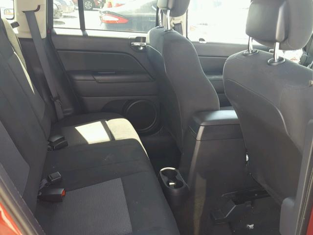 1C4NJDBB2ED880370 - 2014 JEEP COMPASS SP RED photo 6