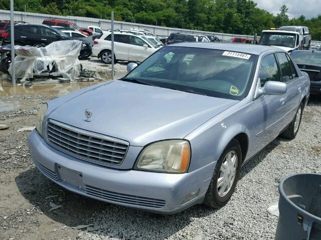 1G6KD54Y25U262745 - 2005 CADILLAC DEVILLE GRAY photo 2