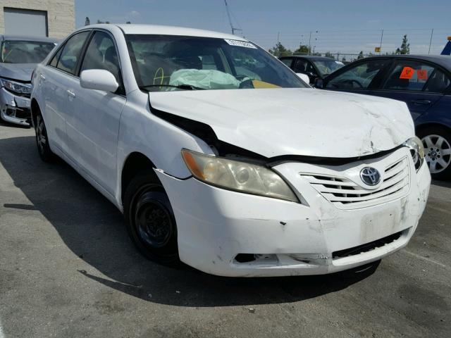 4T1BE46K77U599195 - 2007 TOYOTA CAMRY NEW WHITE photo 1