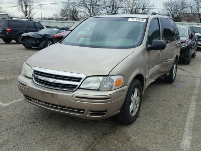 1GNDX13E64D222297 - 2004 CHEVROLET VENTURE LU TAN photo 2