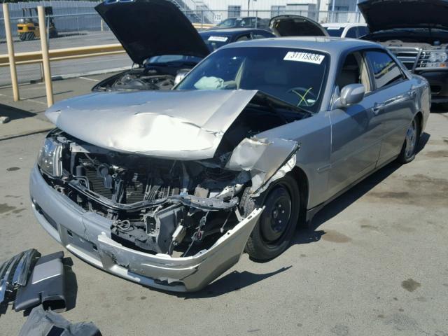 JNKAY41E84M401498 - 2004 INFINITI M45 SILVER photo 2