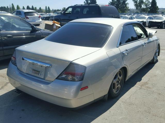 JNKAY41E84M401498 - 2004 INFINITI M45 SILVER photo 4