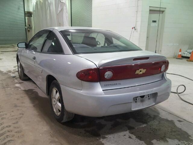 1G1JF12F857115060 - 2005 CHEVROLET CAVALIER L GRAY photo 3