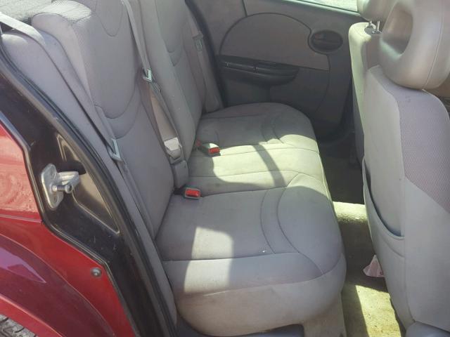 1G8AJ52F34Z170719 - 2004 SATURN ION LEVEL RED photo 6