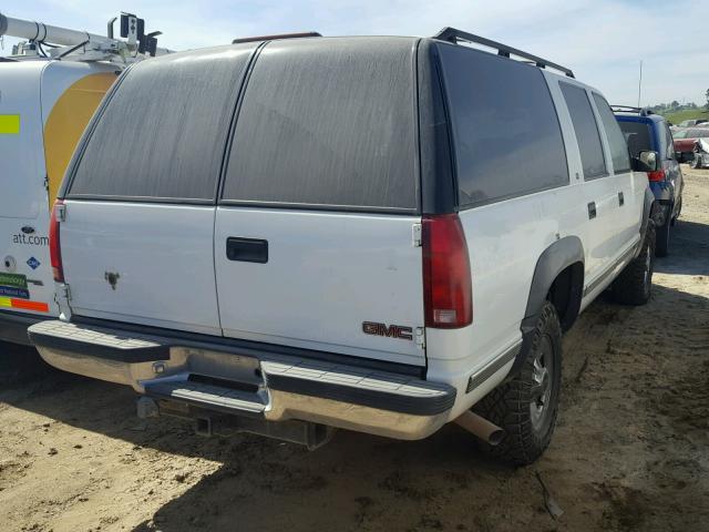 3GKGK26J8XG523507 - 1999 GMC SUBURBAN K WHITE photo 4