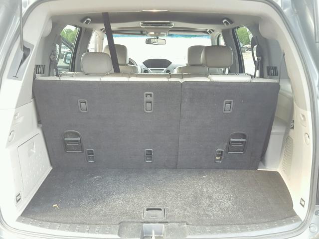 5FNYF389X9B005629 - 2009 HONDA PILOT TOUR GRAY photo 9